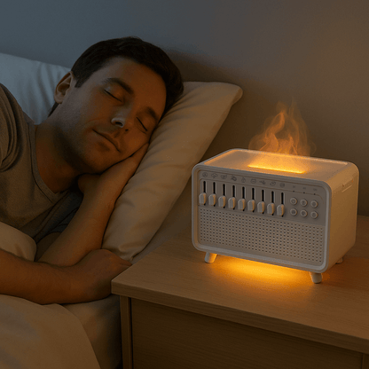 Machine à bruit blanc bluetooth et humidificateur d'air 3 en 1