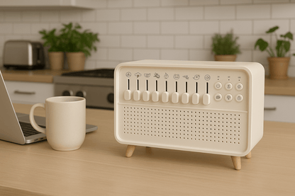 Machine à bruit blanc bluetooth et humidificateur d'air 3 en 1